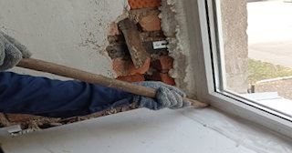 Демонтаж окон в Соль-илецке: цена от 1580 руб. - Сварной-Сои